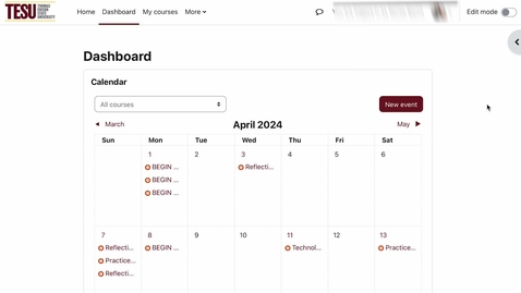 Thumbnail for Navigating the Dashboard and My Courses