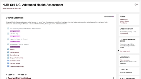 Thumbnail for entry Accessing Shadow Health and Grading Assignments