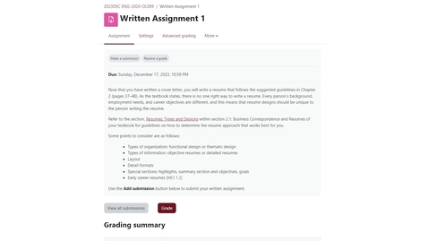 Thumbnail for entry Analytic Rubric Grading