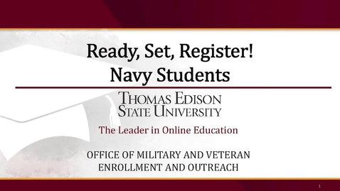 Thumbnail for entry Navy Presentation