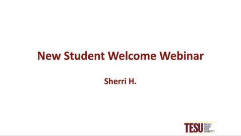 Thumbnail for 2024 New Student Welcome Seminar
