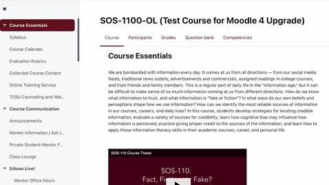 Thumbnail for Adding Videos to Discussion Forums Moodle 4.0