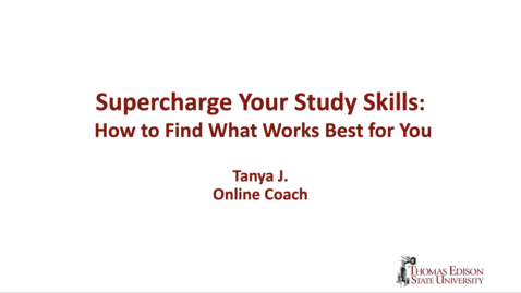 Thumbnail for Supercharge Your Study Skills
