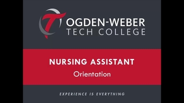 Nursing Assistant Ogden Weber Technical College