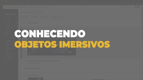 Miniatura de Conhecendo objetos interativos
