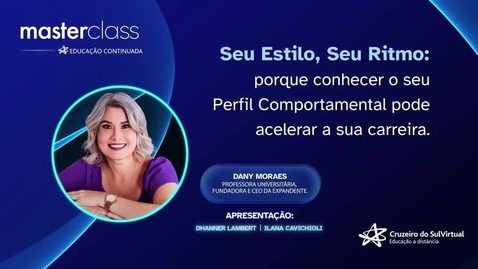 Miniatura de MasterClass - Dany Moraes