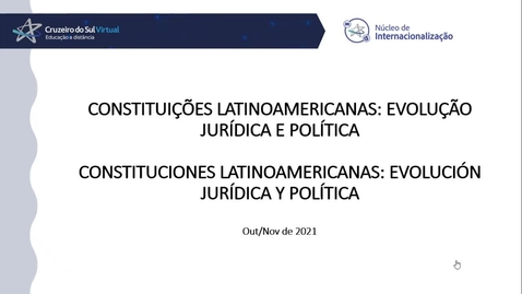 Miniatura para entrada Búsqueda de una nueva constitución: Proceso chileno I