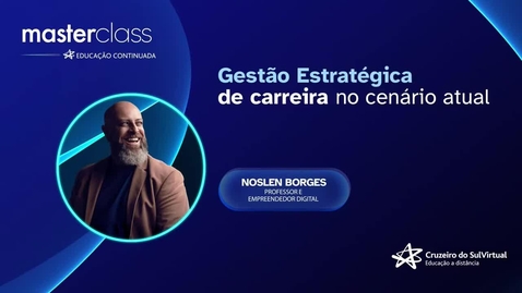 Miniatura de Masterclass -  Professor Noslen Borges