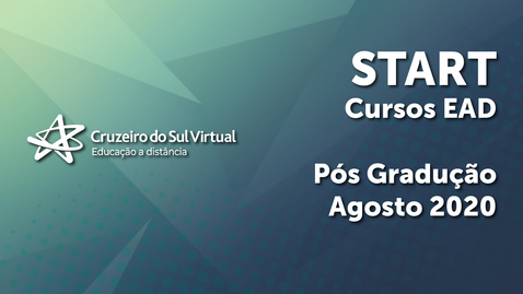 Miniatura para entrada Start Cruzeiro do Sul Virtual - Cursos EaD 2