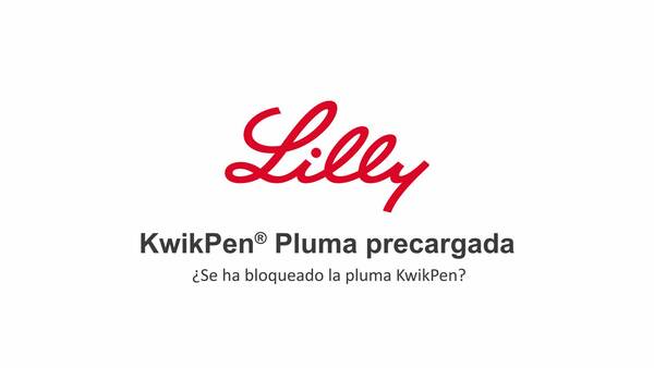 Como desbloquear una pluma atascada de insulina KwikPen®