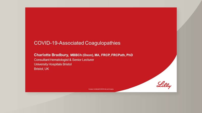 COVID-19 Associated Coagulopathies