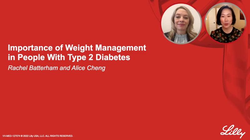 Importance of weight management in people with type 2 diabetes
