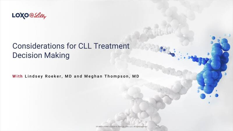 What factors do you consider when treating patients with CLL?
