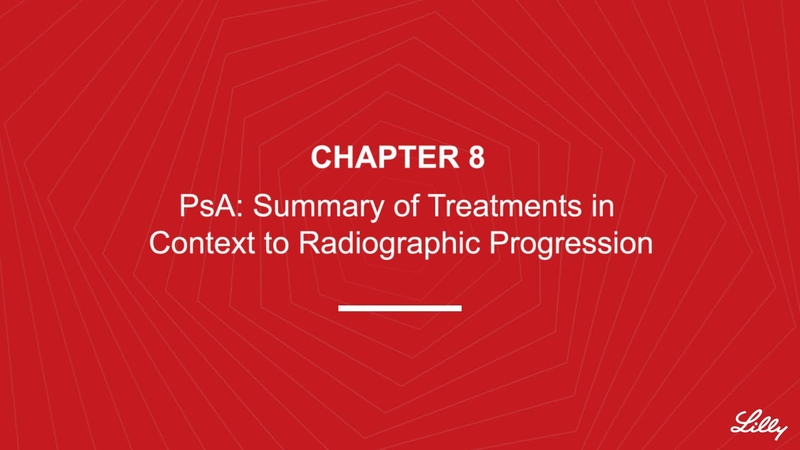 Chapter 8 - PsA Summary of Treatments in Context to Radiographic Progression