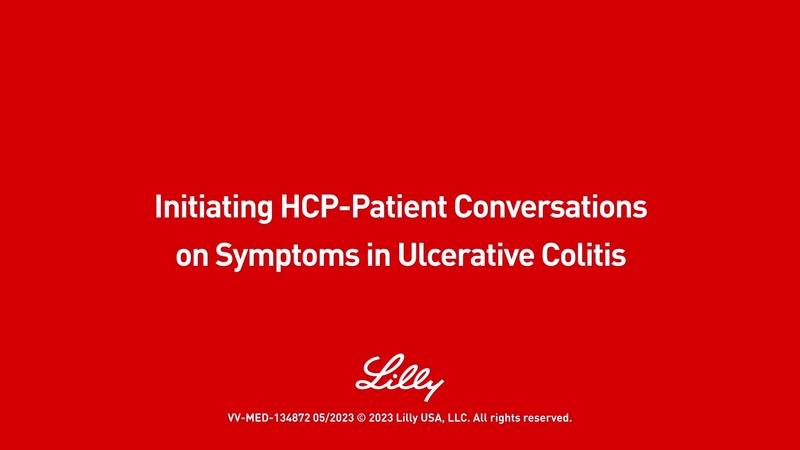Initiating HCP-Patient Conversations on Symptoms in Ulcerative Colitis