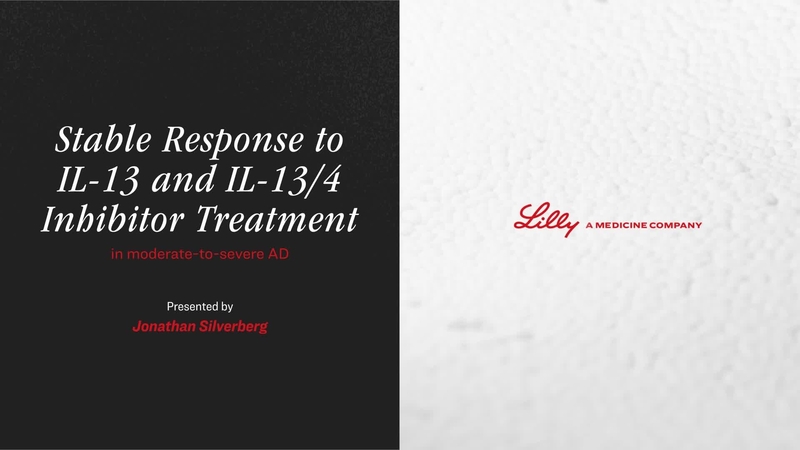 Stable Response to IL-13 and IL-13/4 Inhibitor Treatment in moderate-to-severe AD
