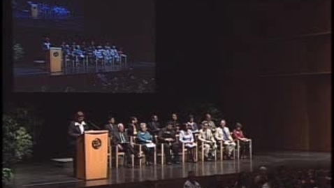 Thumbnail for 2007 Fall Convocation - 09/26/2007