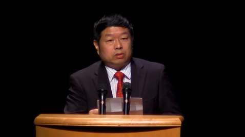 Thumbnail for Confucius Institute Grand Opening Ceremony 2013: Dr. Chen Jian
