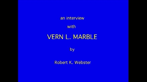 Thumbnail for Vern Marble