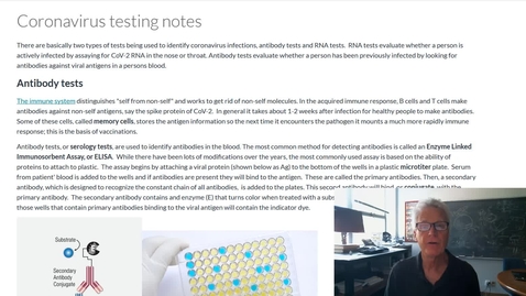 Thumbnail for Coronavirus testing