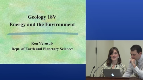 Thumbnail for entry Energy and the Environment | 2015 UC Davis Online and Hybrid Learning Showcase