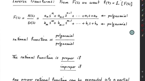 Thumbnail for Laplace Transform (Part 2): Laplace Inverse