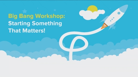 Thumbnail for Big Bang! 2019-2020 - Starting Something That Matters - October 30, 2019