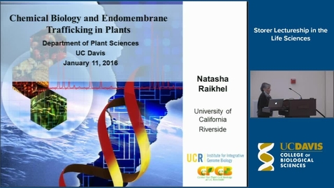 Thumbnail for Storer Lecture - Natasha Raikhel 1-11-16