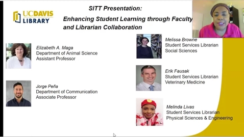 Thumbnail for SITT 2020 Faculty Talk - Enhancing Student Learning through Faculty and Librarian Collaboration