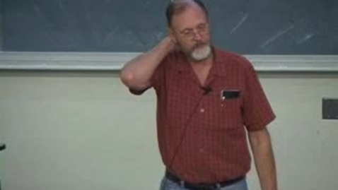 Thumbnail for Storer Lecture - Terry Hughes 11-20-2008