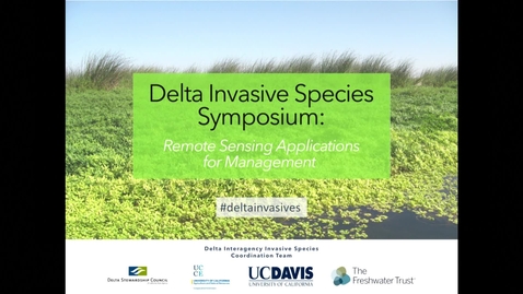 Thumbnail for 2019 Delta Invasive Species Symposium: Iryna Dronova