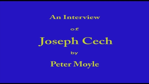 Thumbnail for Joseph Cech