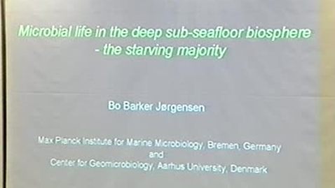 Thumbnail for Storer Lecture - Bo Barker Jorgensen 07-13-2009