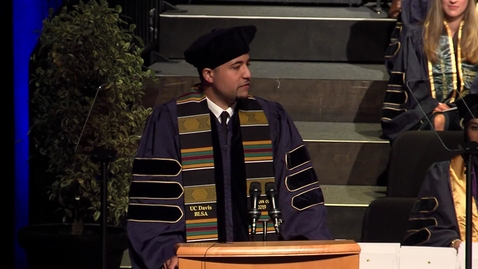 Thumbnail for 2019 Law School Student Speaker - Reza Harris - May 18, 2019