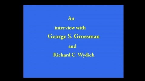Thumbnail for George Grossman