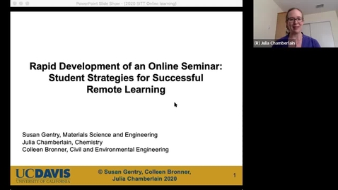 Thumbnail for SITT 2020 - Dr. Susan Gentry, Dr. Julia Chamberlain, and Dr. Colleen Bronner