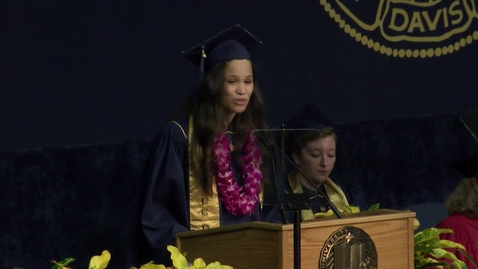 Thumbnail for 2017 College of Letters &amp; Science Student Speaker - Kathryn Green