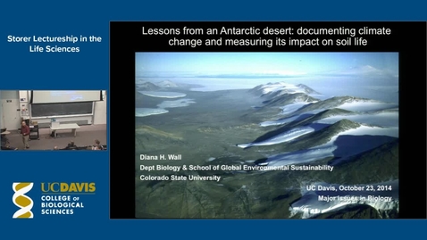 Thumbnail for Storer Lecture - Diana Wall 10-23-14