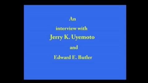 Thumbnail for entry Jerry Uyemoto