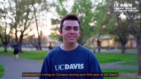 Thumbnail for entry Living On Campus at UC Davis.mp4