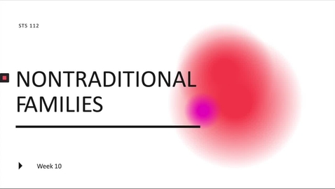 Thumbnail for STS 112: Nontraditional Families