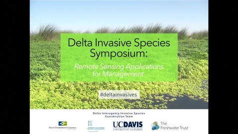 Thumbnail for entry 2019 Delta Invasive Species Symposium: Diana Hickson