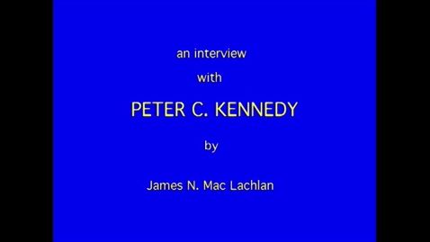 Thumbnail for Peter Kennedy