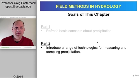 Thumbnail for entry HYD151: Rain Measurement and Sampling, part 2