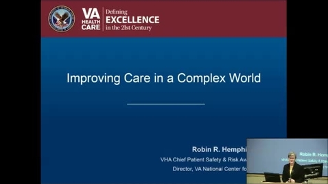 Thumbnail for &quot;Health Care in a Complex Environment&quot;