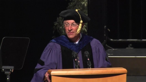 Thumbnail for 2016 School of Education - Chancellor's Address - Ralph Hexter
