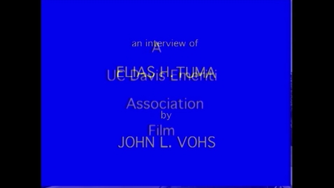 Thumbnail for Elias Tuma