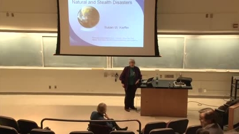 Thumbnail for entry PHYS 150 Distinguished Lecture Series: Susan Kieffer 2-12-12
