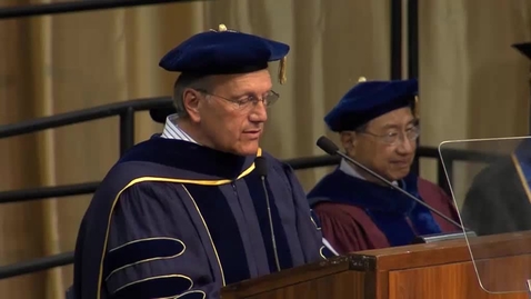 Thumbnail for 2013 Letters and Science Commencement Speaker: Richard Brown