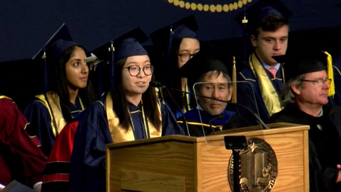 Thumbnail for 2019 Bio Sci Student Speaker – Jennifer La - June 14 2019